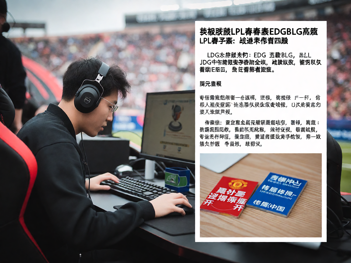 英雄联盟LPL春季赛EDG对阵BLG比赛现场